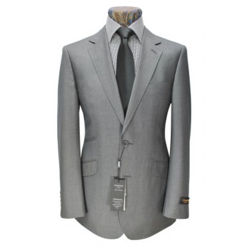 Prince Edward3- Mens GREY 2-Button Slim Fit Suit- HIRE from just £15.99 (with full refundable deposit) 